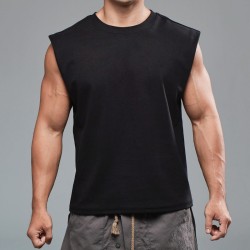 impiad Classic Black Cotton T-Shirt for Men – Comfortable and Timeless Crew Neck Tee